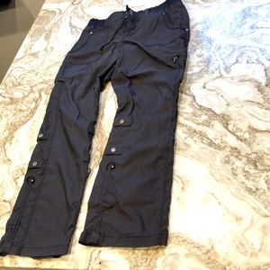 Athleta size 12 fully adjustable pant! Dark grey